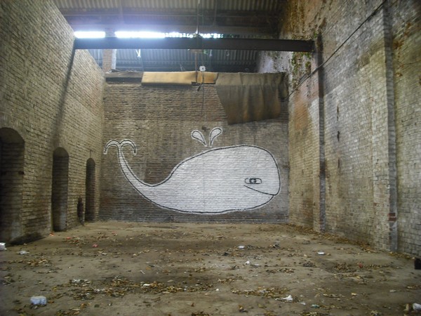 La baleine de la friche