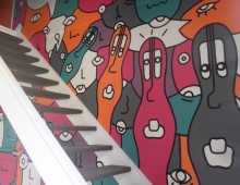 peinture murale chez particulier