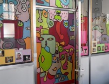 fresque murale