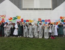 Peinture murale collective