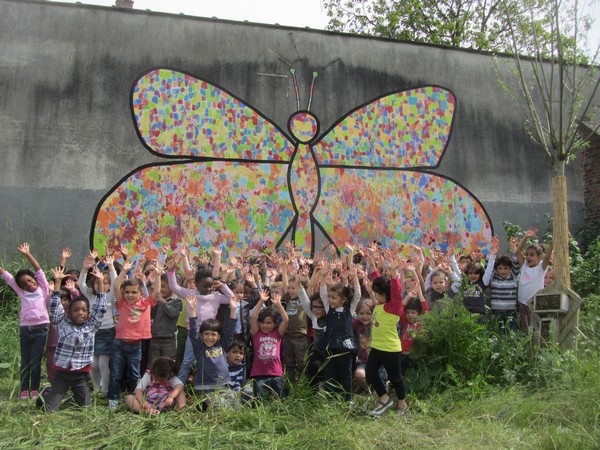 fresque murale