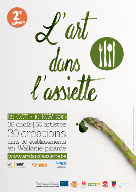 L’art dans l’assiette!