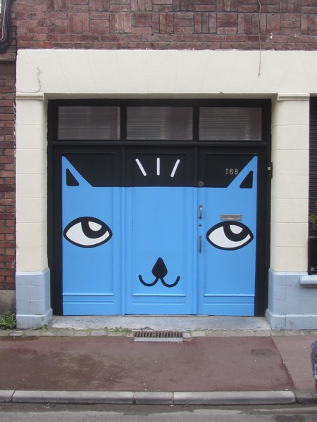 Le chat bleu