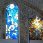 Oeuvres contemporaines de la Chapelle Saint-Sylvain à Nevers. Oeuvres contemporaines de la Chapelle Saint-Sylvain à Nevers.
