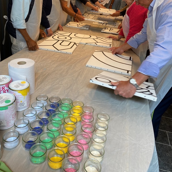 Team building / Mutuelle GSMC / fresque collaborative